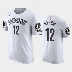 Men's Joe Harris #12 City Brooklyn Nets White T-Shirt 139791-713