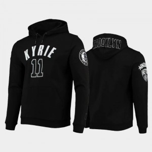 Mens Kyrie Irving #11 Brooklyn Nets Pro Standard Pullover Black Hoodie 375484-193