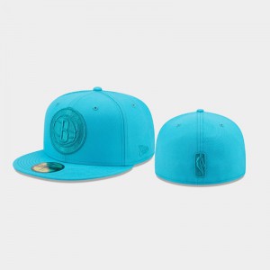 Mens Color Pack Brooklyn Nets Light Blue 59FIFTY Fitted Hat 458120-680