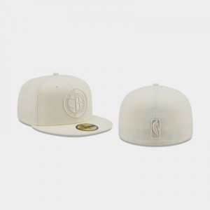 Men Color Pack Brooklyn Nets 59FIFTY Fitted White Hat 177737-610